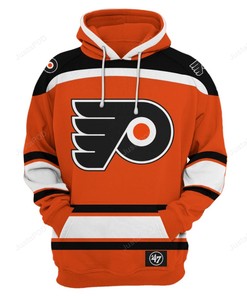 Philadelphia Flyers 3D Hoodie Zip Hoodie