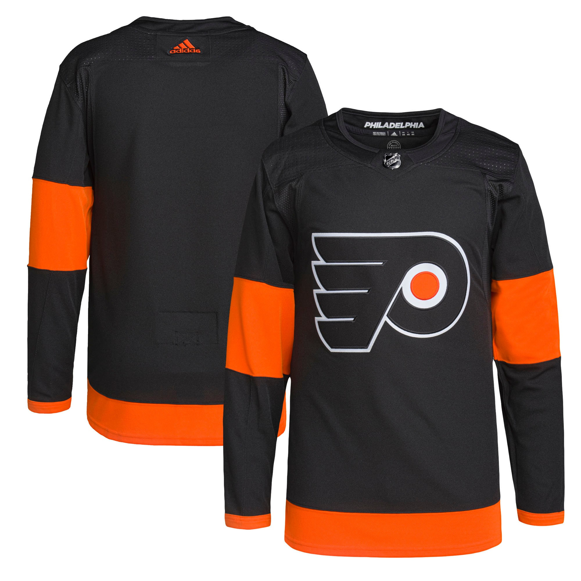 Philadelphia Flyers Adidas Alternate Primegreen Authentic Pro Jersey Black Nhl