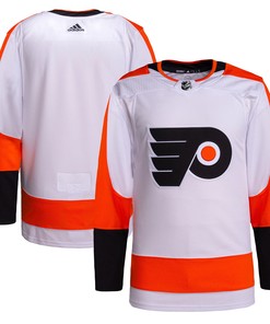 Philadelphia Flyers Adidas Away Authentic Pro Jersey White Nhl