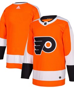 Philadelphia Flyers Adidas Home Authentic Blank Jersey - Orange Nhl