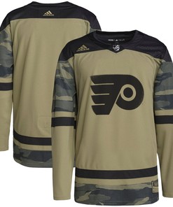 Philadelphia Flyers Adidas Military Appreciation Team Authentic Practice Jersey - Camo Nhl