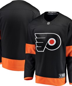 Philadelphia Flyers Fanatics Branded Alternate Breakaway Jersey - Black Nhl