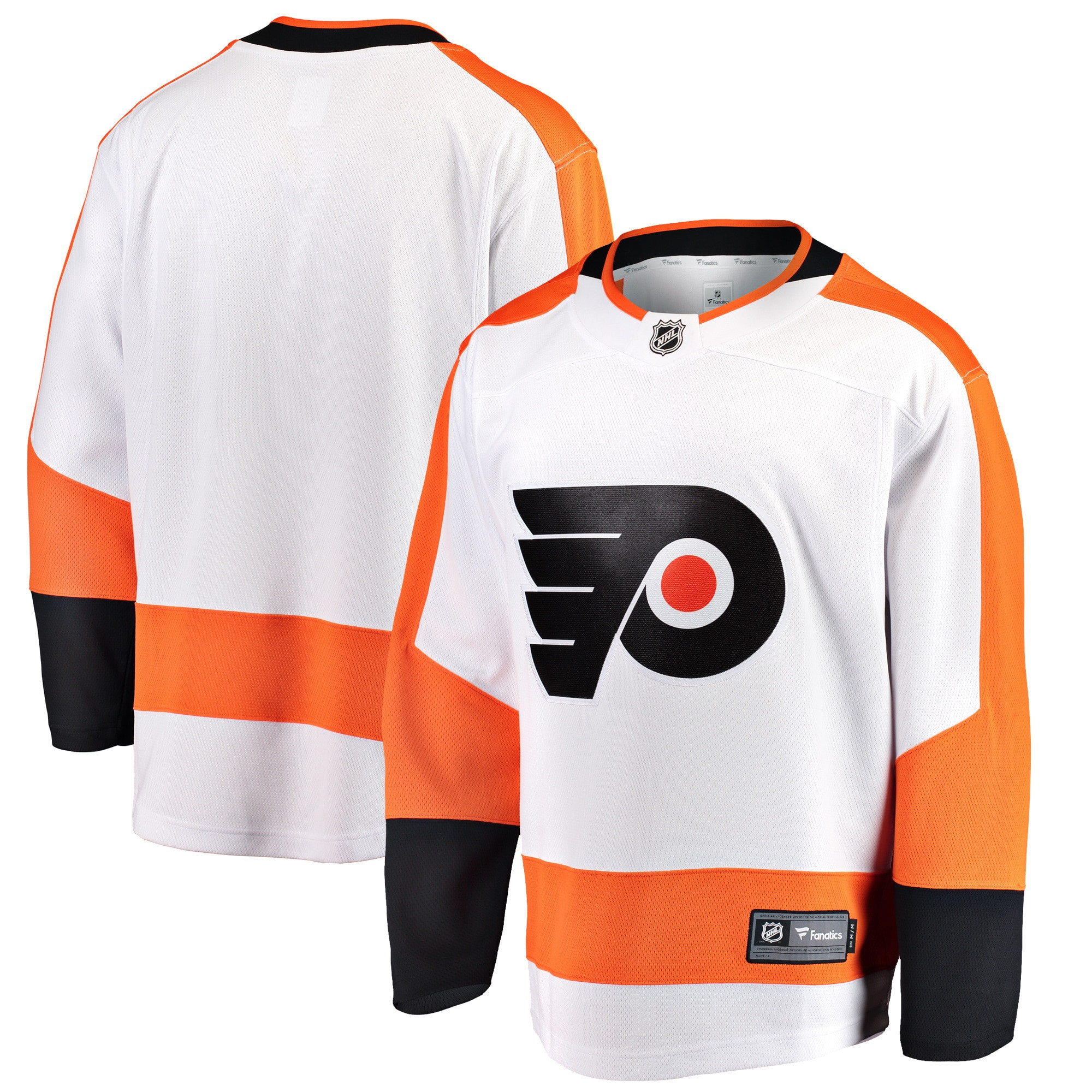 Philadelphia Flyers Fanatics Branded Breakaway Away Jersey - White Nhl