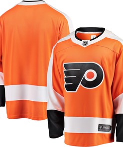 Philadelphia Flyers Fanatics Branded Breakaway Home Jersey Orange Nhl