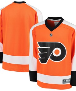 Philadelphia Flyers Fanatics Branded Home Replica Blank Jersey - Orange Nhl