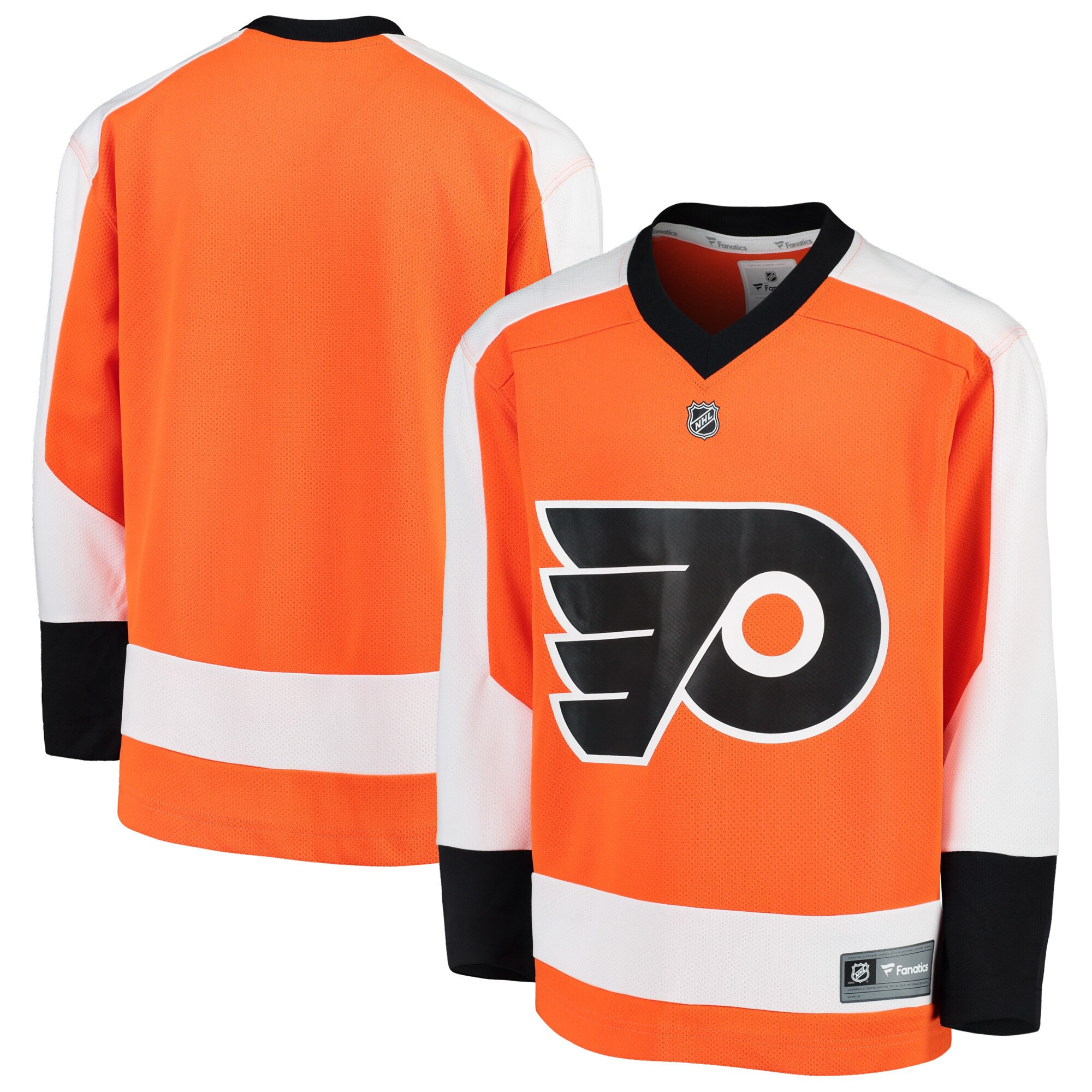 Philadelphia Flyers Fanatics Branded Home Replica Blank Jersey - Orange Nhl