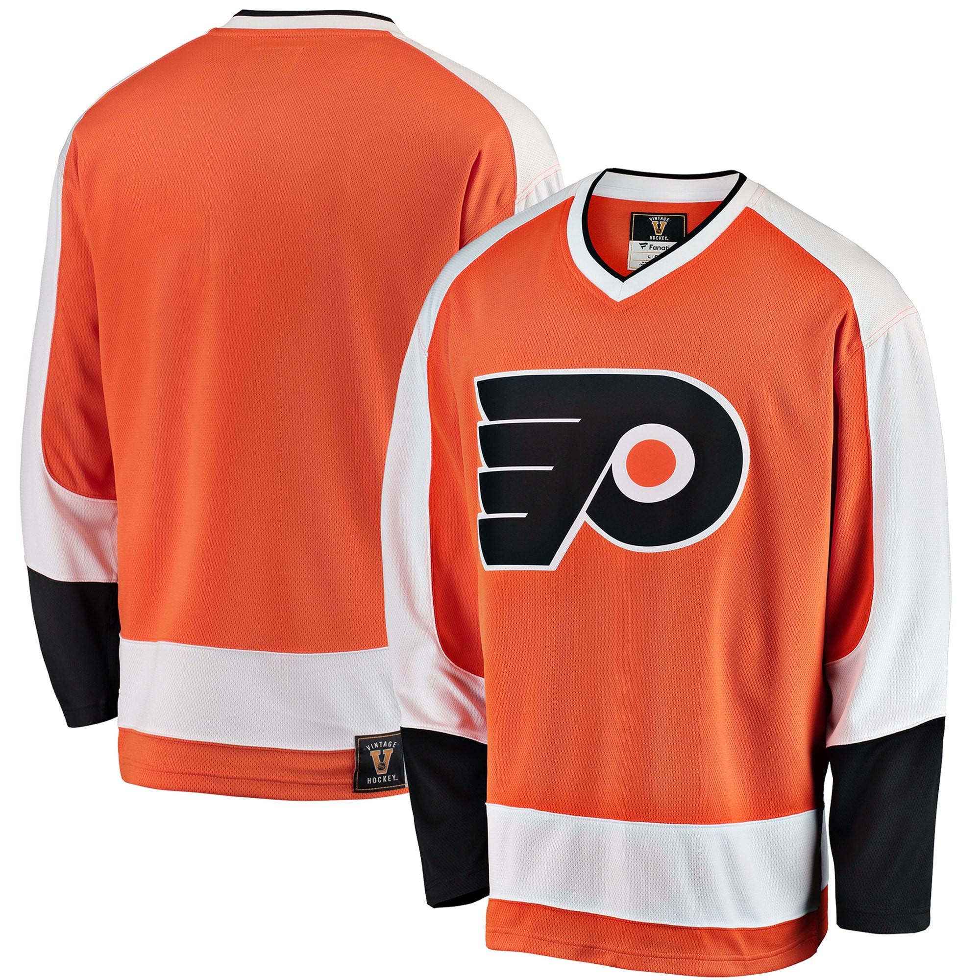 Philadelphia Flyers Fanatics Branded Premier Breakaway Heritage Blank Jersey - Orange Nhl