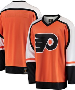Philadelphia Flyers Fanatics Branded Premier Breakaway Heritage Blank Jersey - Orange Nhl