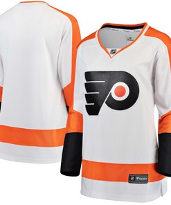 Philadelphia Flyers Fanatics Branded Womens Away Breakaway Jersey - White Nhl