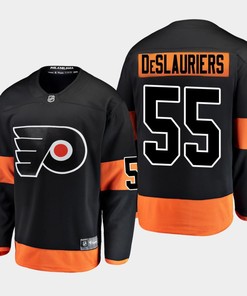 Philadelphia Flyers Nicolas Deslauriers 55 Alternate Black Jersey Breakaway Player
