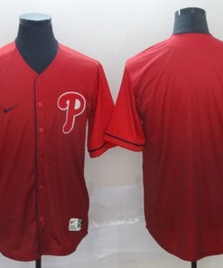 Philadelphia Phillies 2020 Mlb Gradient Red Jersey