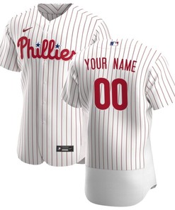 Philadelphia Phillies 2020 Mlb Personalized Custom White Jersey