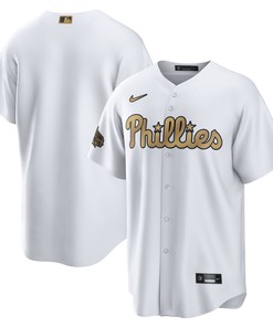 Philadelphia Phillies 2022 Mlb All-star Game Replica Blank Jersey - White Mlb