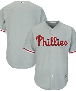 Philadelphia Phillies Alternate Official Cool Base Team Jersey - Gray