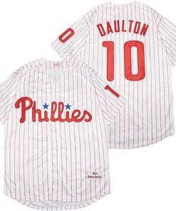 Philadelphia Phillies Darren Daulton #10 2020 Mlb White Jersey
