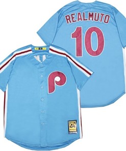 Philadelphia Phillies Jt Realmuto #10 2020 Mlb Blue Jersey