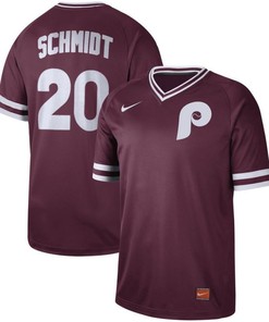 Philadelphia Phillies Mike Schmidt #20 2020 Mlb Plum Jersey