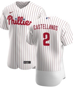 Philadelphia Phillies Nick Castellanos 2 Mlb White Home Jersey Gift For Phillies Fans