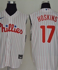Philadelphia Phillies Rhys Hoskins 17 2020 Mlb White Jersey