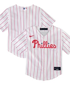 Philadelphia Phillies Toddler Home Replica Team Jersey - White Mlb