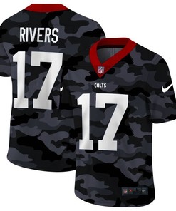 Philip Rivers #17 Nfl 2020 Camo Jersey