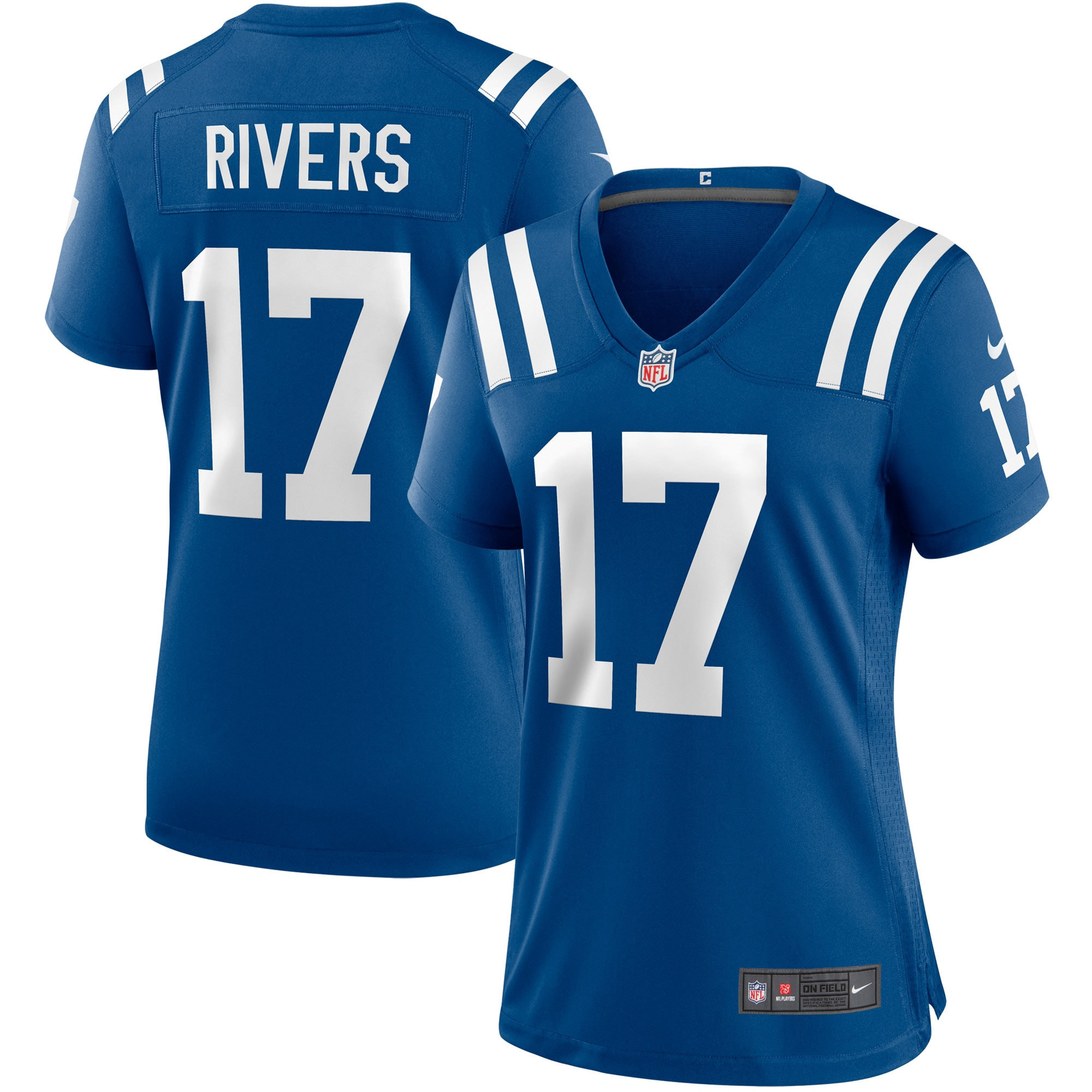 Philip Rivers Indianapolis Colts Womens Player Game Jersey - Royal Nfl