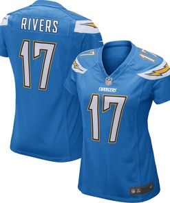Philip Rivers Los Angeles Chargers Nike Womens Game Jersey - Light Blue