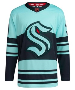 Philipp Grubauer 31 Seattle Kraken Reverse Retro 2.0 Jersey - Teal