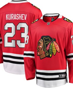 Philipp Kurashev Chicago Blackhawks Fanatics Branded Home Breakaway Player Jersey - Red Nhl