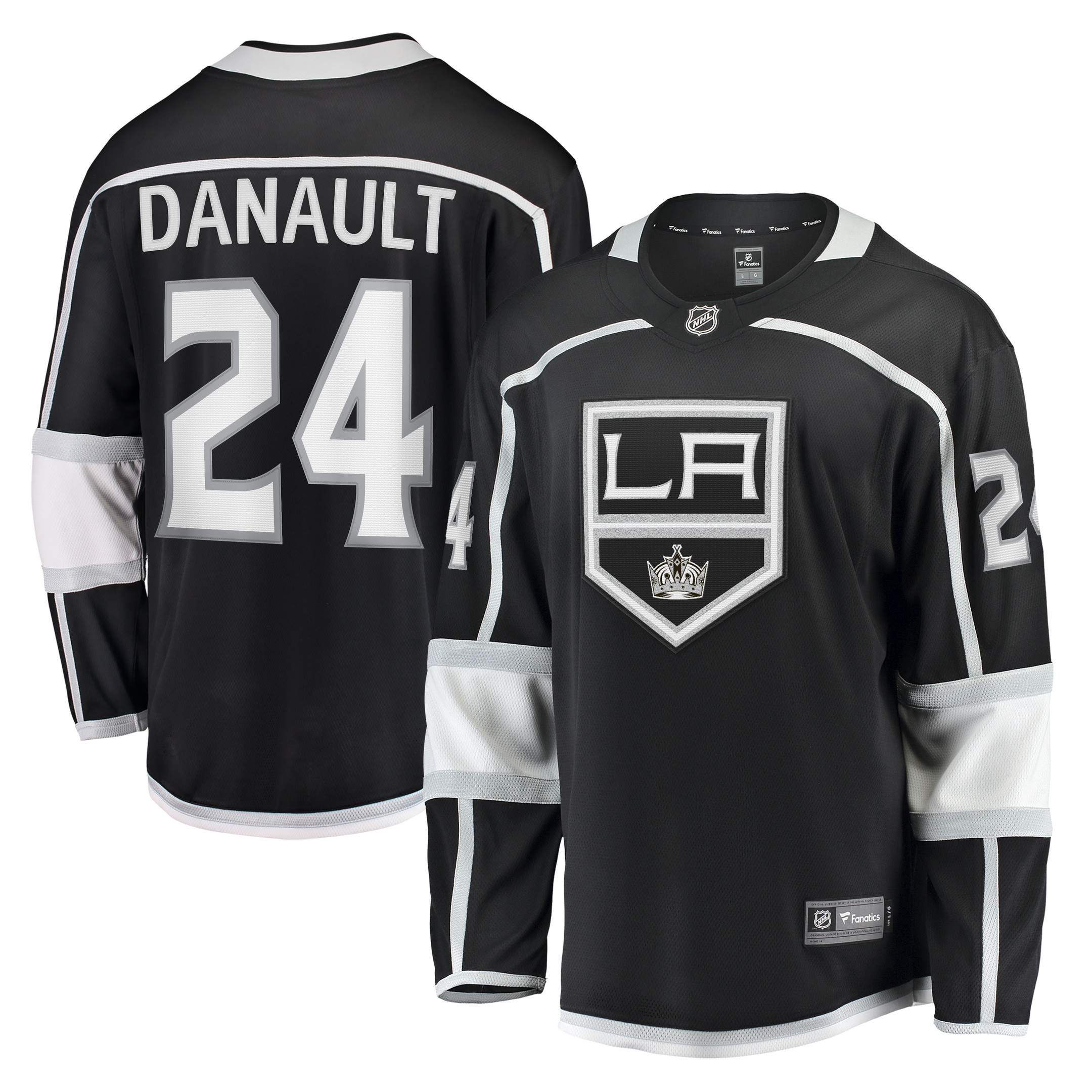 Phillip Danault Los Angeles Kings Fanatics Branded Breakaway Player Jersey - Black Nhl