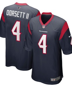 Phillip Dorsett Ii Houston Texans Game Jersey - Navy Nfl