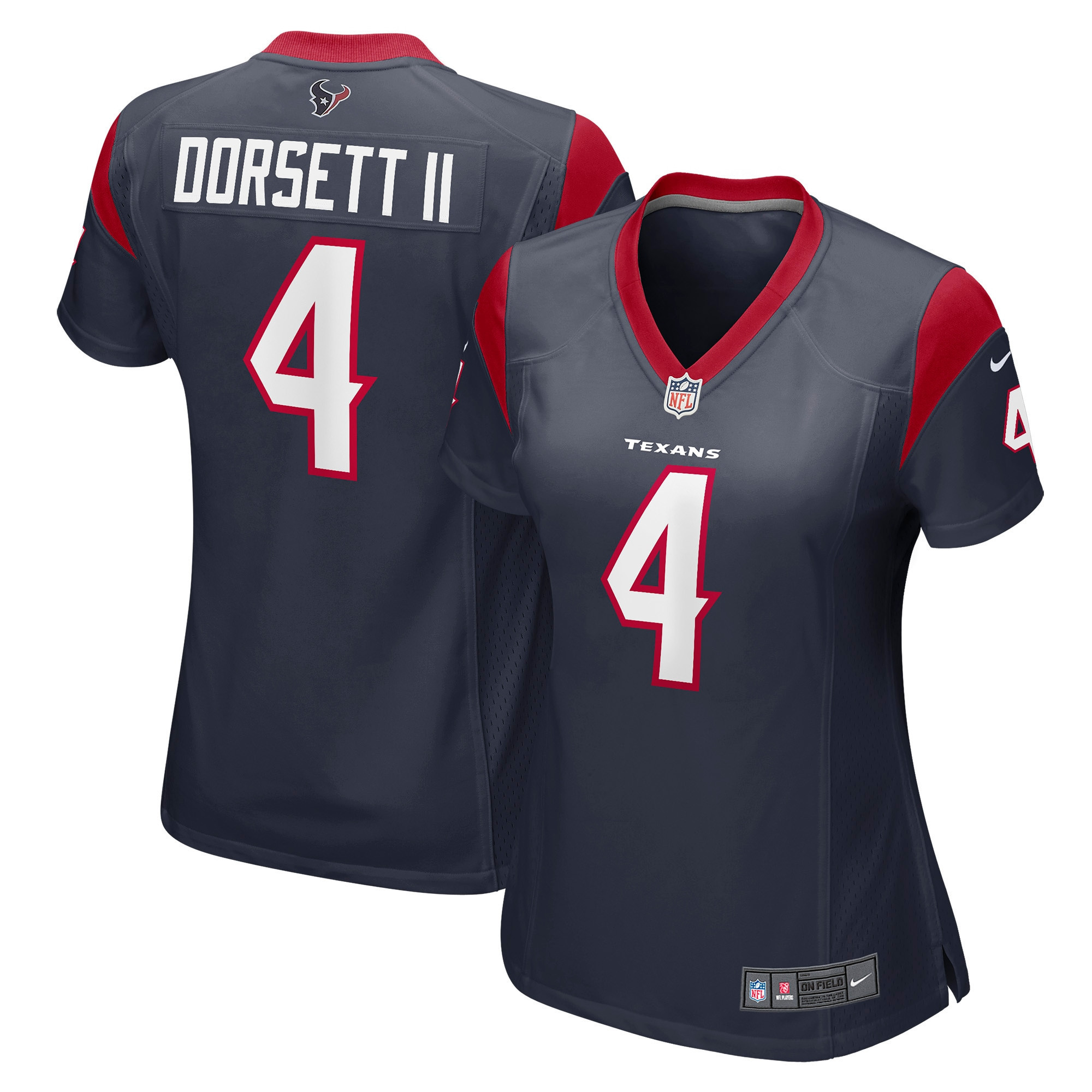 Phillip Dorsett Ii Houston Texans Womens Game Jersey - Navy Nfl