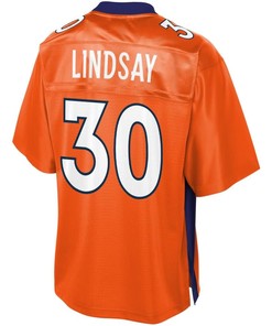 Phillip Lindsay Denver Broncos Nfl Pro Line Player Jersey - Orange