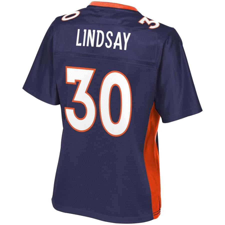 Phillip Lindsay Denver Broncos Nfl Pro Line Womens Alternate Player Jersey - Navy