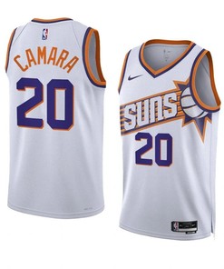 Phoenix Suns #20 Toumani Camara White 2023 24 Association Edition Swingman Jersey
