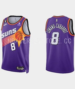 Phoenix Suns 8 Timothe Luwawu-Cabarrot Classic Edition Purple Men Jersey 2022-23