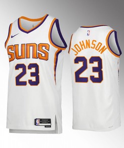 Phoenix Suns Cameron Johnson 23 2022-23 Association Edition White Jersey Swingman