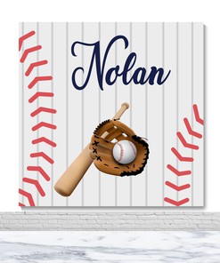Photography Backdrops Baseball Shower Curtain for Sports Themed Photo Background 