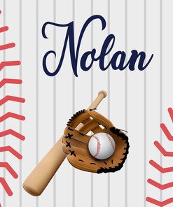 Photography Backdrops Baseball Shower Curtain for Sports Themed Photo Background 
