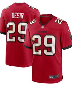Pierre Desir Tampa Bay Buccaneers Game Jersey - Red Nfl