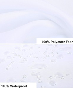 Pineapple Shower Curtain - Waterproof with Metal Grommet Holes 