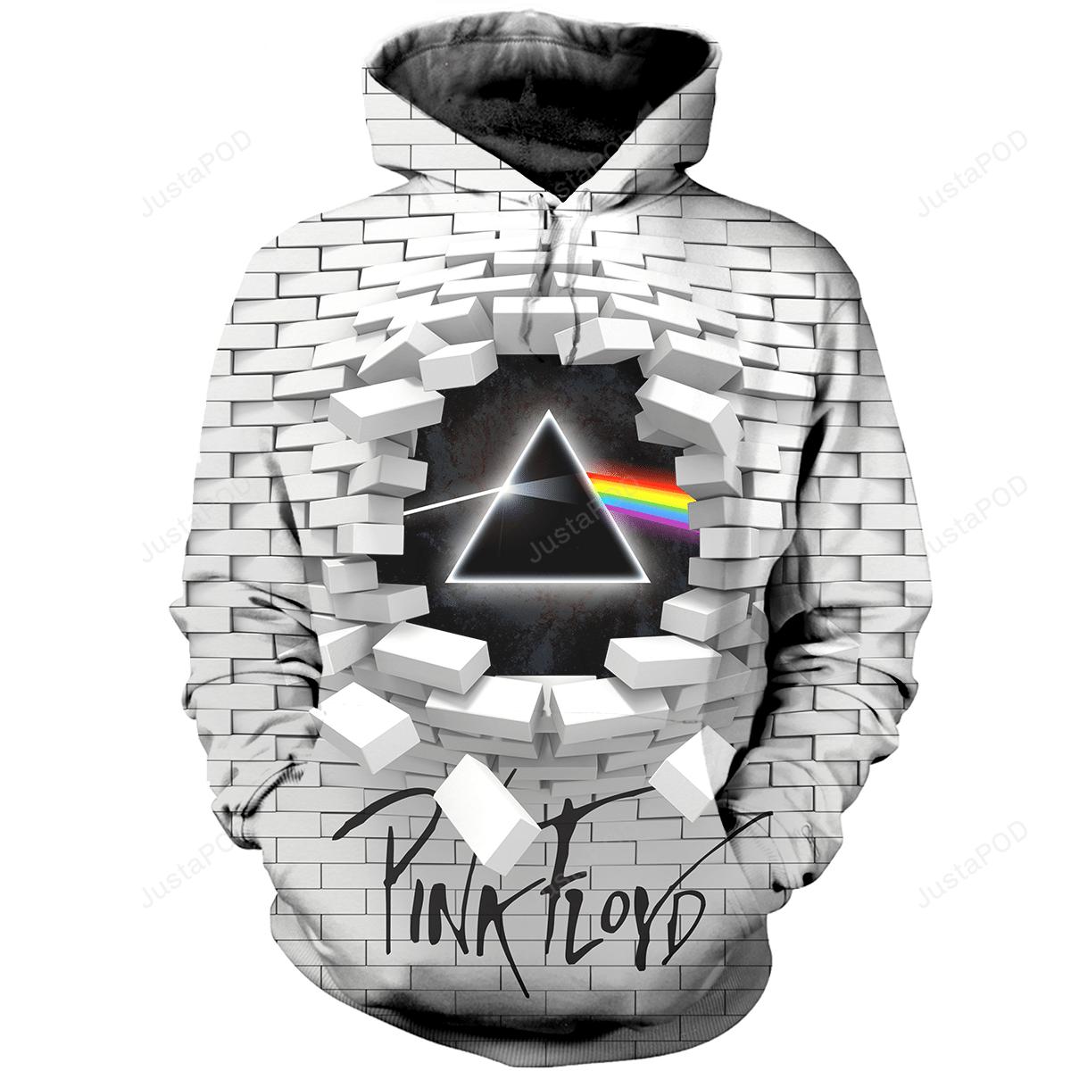 Pink Ployd 3D Hoodie Zip Hoodie 03