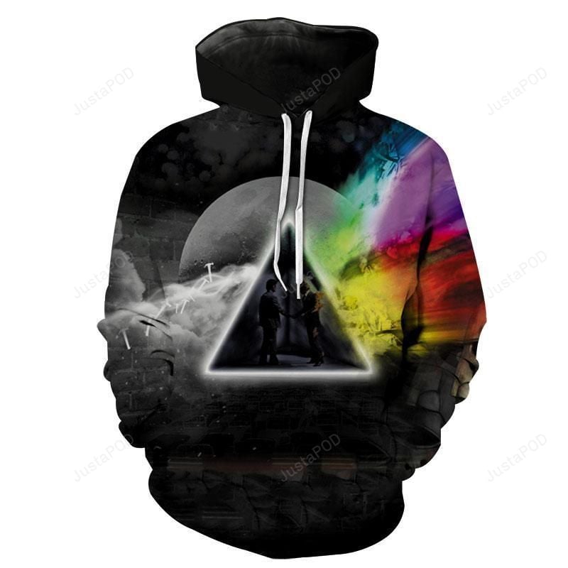 Pink Ployd 3D Hoodie Zip Hoodie 05