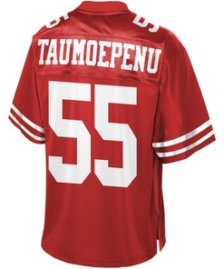 Pita Taumoepenu San Francisco 49ers Nfl Pro Line Team Player Jersey - Scarlet