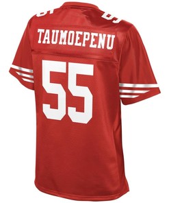Pita Taumoepenu San Francisco 49ers Nfl Pro Line Womens Player Jersey - Scarlet