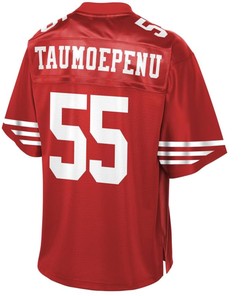 Pita Taumoepenu San Francisco 49ers Nfl Pro Line Youth Player Jersey - Scarlet