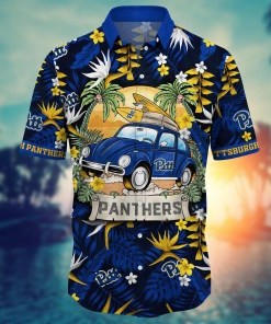 Pittsburgh Panthers NCAA Flower Hawaii Shirt For Fans Ver 1