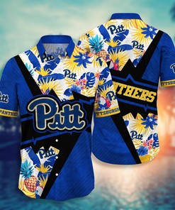 Pittsburgh Panthers NCAA Flower Hawaii Shirt For Fans Ver 12