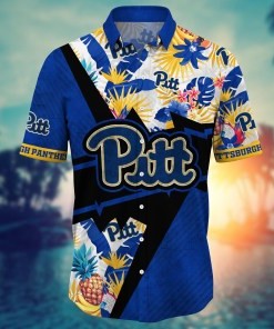 Pittsburgh Panthers NCAA Flower Hawaii Shirt For Fans Ver 12