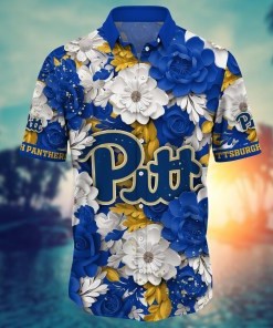 Pittsburgh Panthers NCAA Flower Hawaii Shirt For Fans Ver 13
